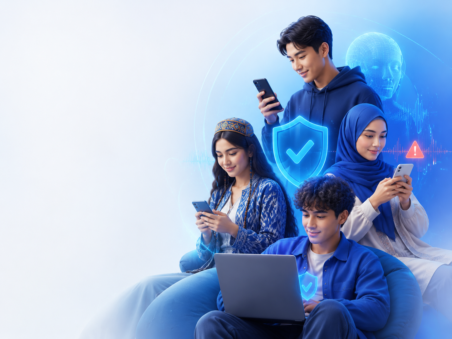 Young people learning to recognise digital threats